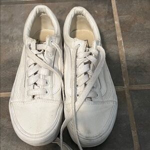 Vans Off the Wall White Sneakers